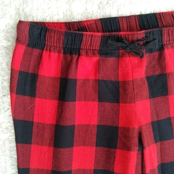 Old Navy Buffalo Plaid Pajama Pants XL Red Black - Picture 7 of 10
